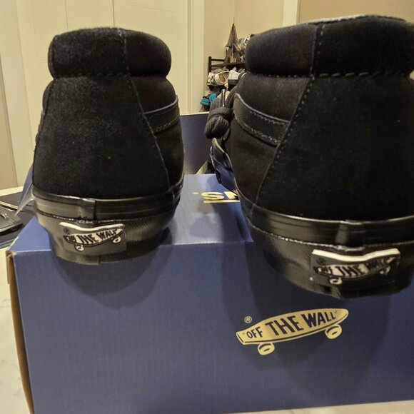 Vans OTW Sk8 Mid 83 LX ALL BLACK Mens WTAPS NOAH J CREW SIZE 10 NEW - Picture 6 of 16